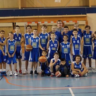 DEUX EQUIPES U13 Sud Basket Oise