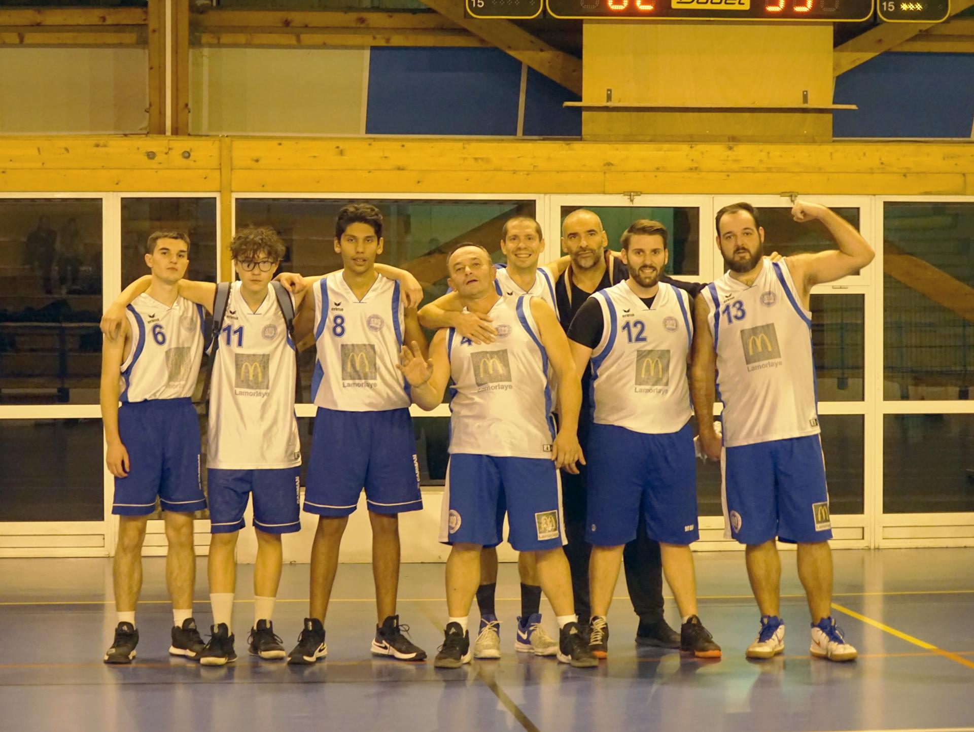 Seniors Masculins Sud Basket Oise Saison 2018-2019