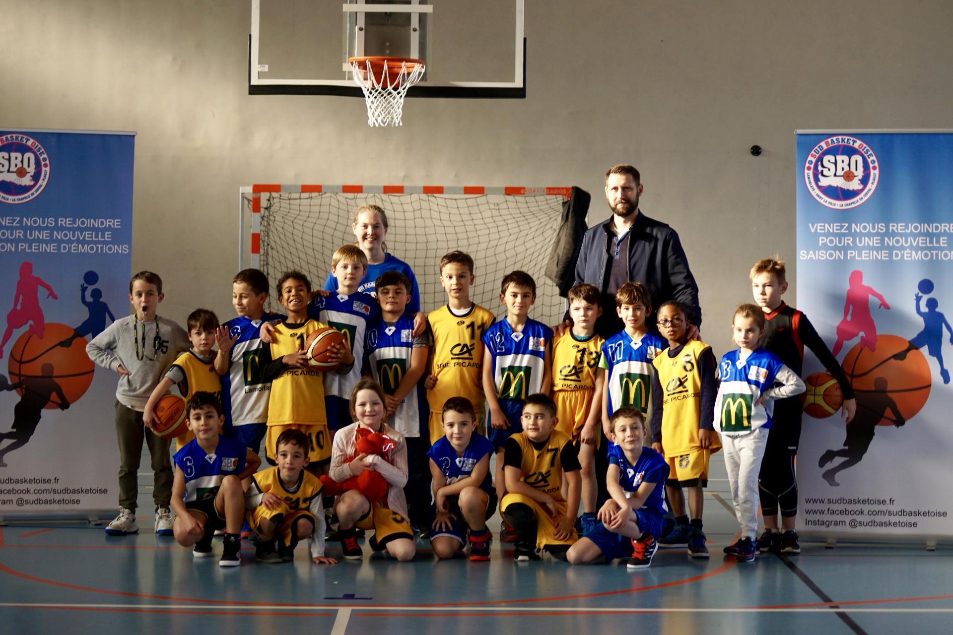 plateau U9 SUD BASKET OISE LA CHAPELLE