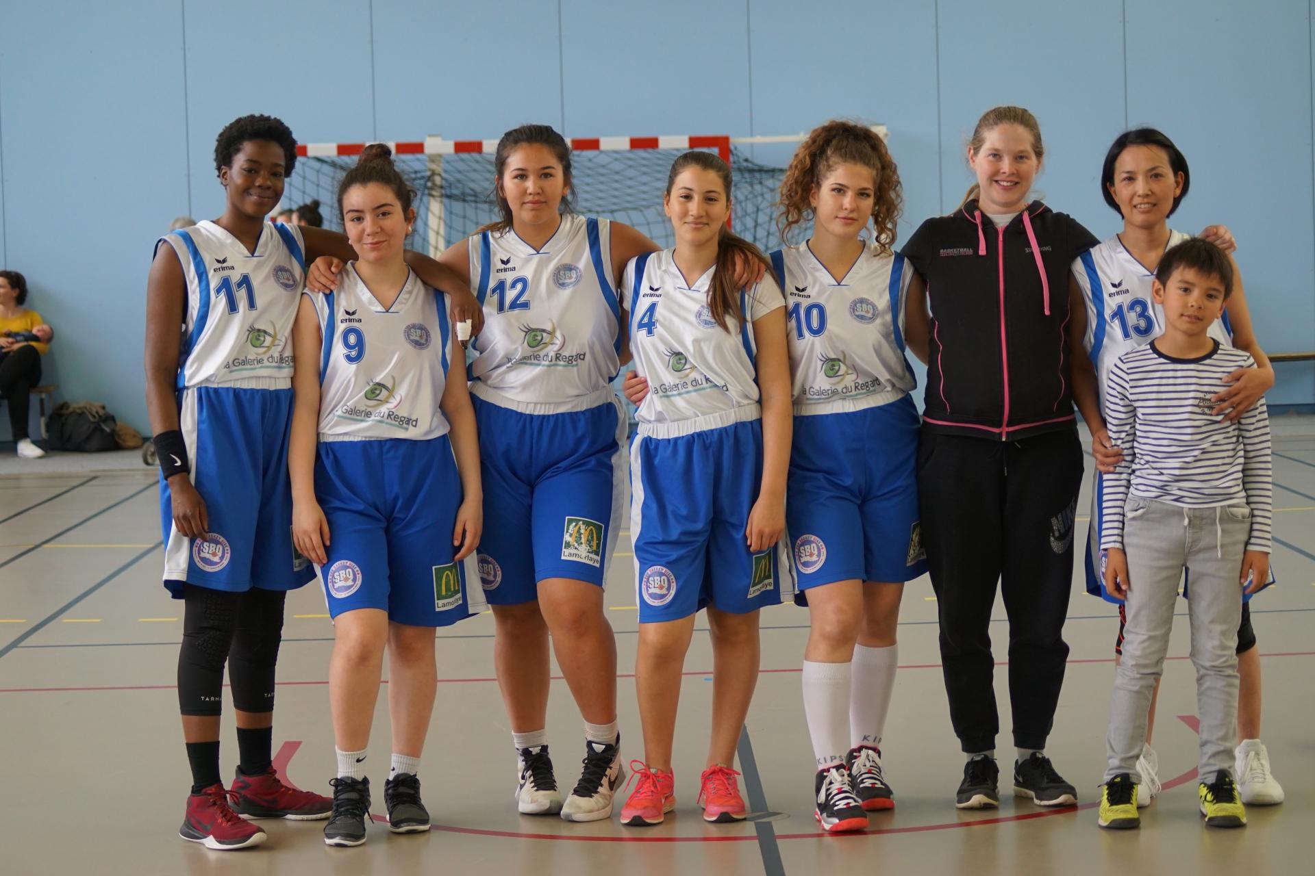 Seniors filles Sud Basket Oise Saison 2018-2019