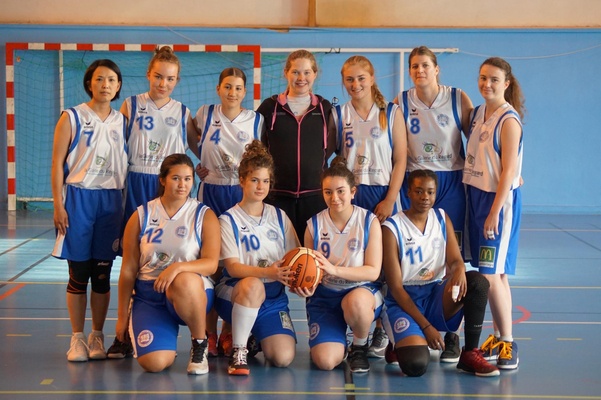 Seniors filles Sud basket Oise Saison 2018-2019