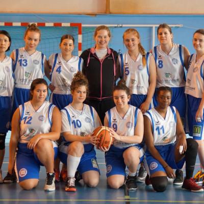 Seniors filles Sud basket Oise Saison 2018-2019