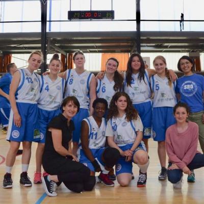 Seniors filles Sud Basket Oise Saison 2018-2019