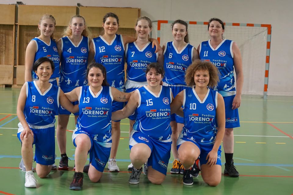 Seniors filles Sud Basket Oise Saison 2019-2020