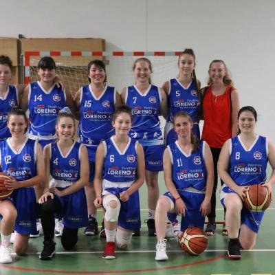 Seniors filles sud basket oise saison 21 22