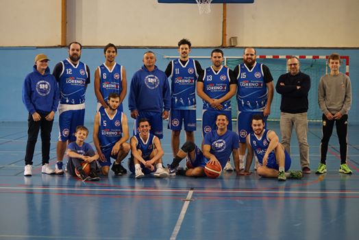 Seniors masculins Sud Basket Oise Saison 2019-2020