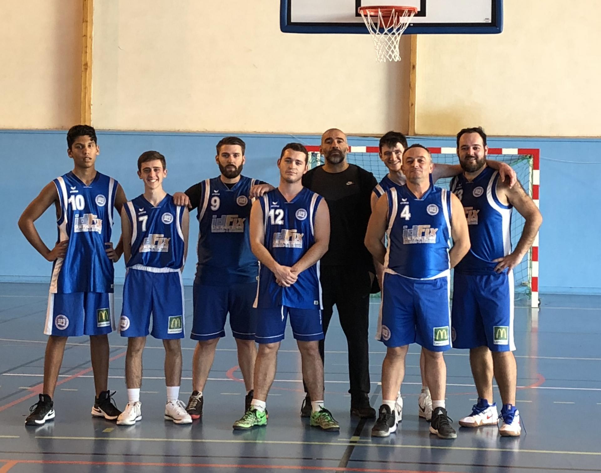 SENIORS Masculins Sud Basket Oise