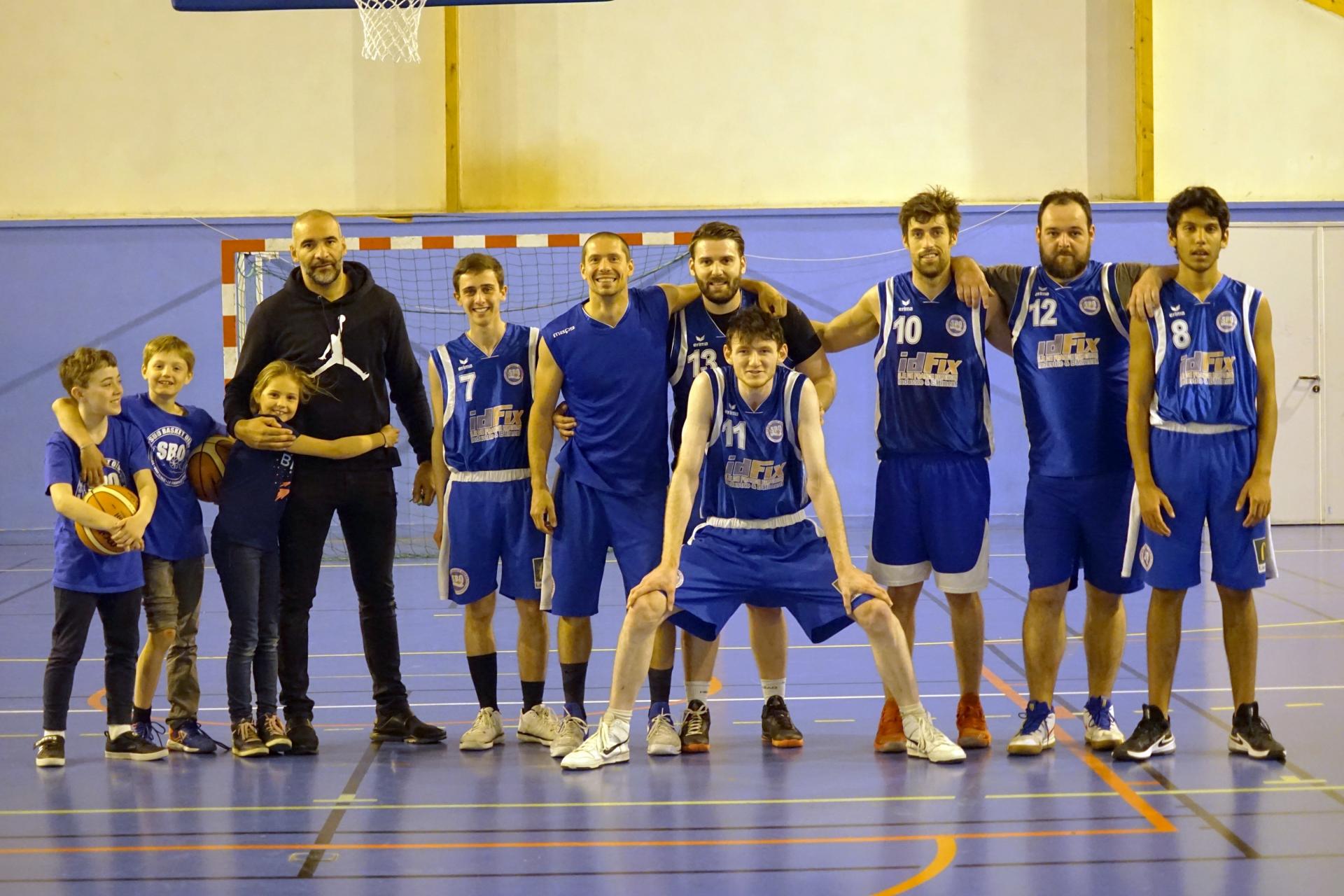 Seniors Masculins Sud Basket Oise Saison 2018-2019