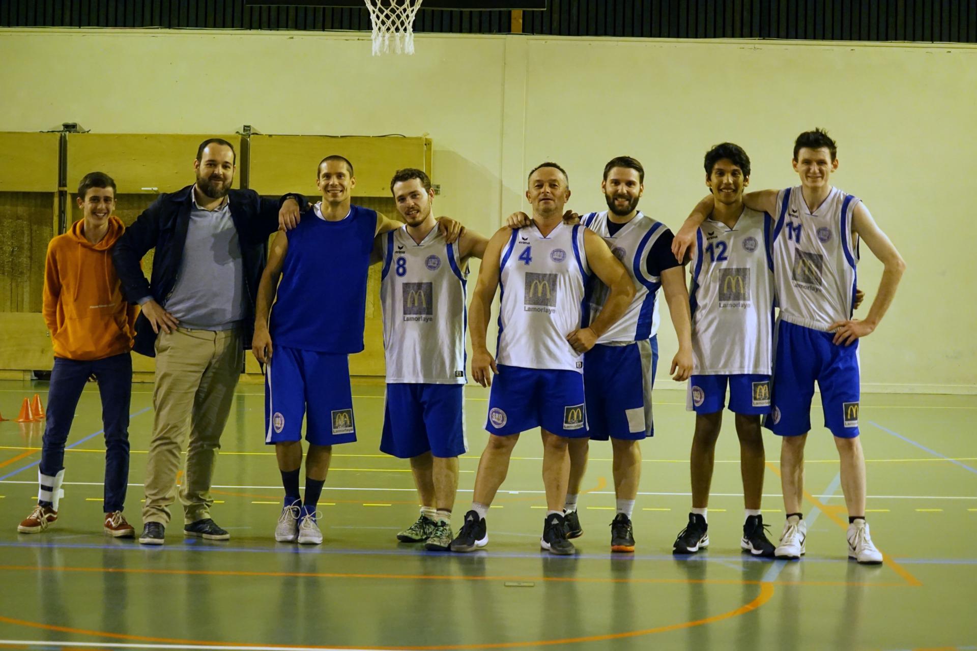 Seniors Masculins Sud Basket Oise Saison 2018-2019