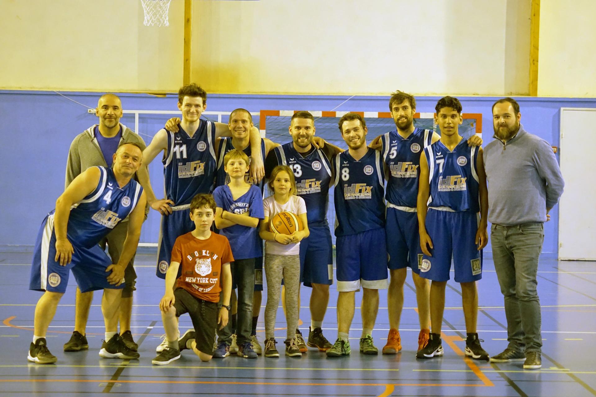 Seniors MASCULINS Sud Basket Oise Saison 2018-2019