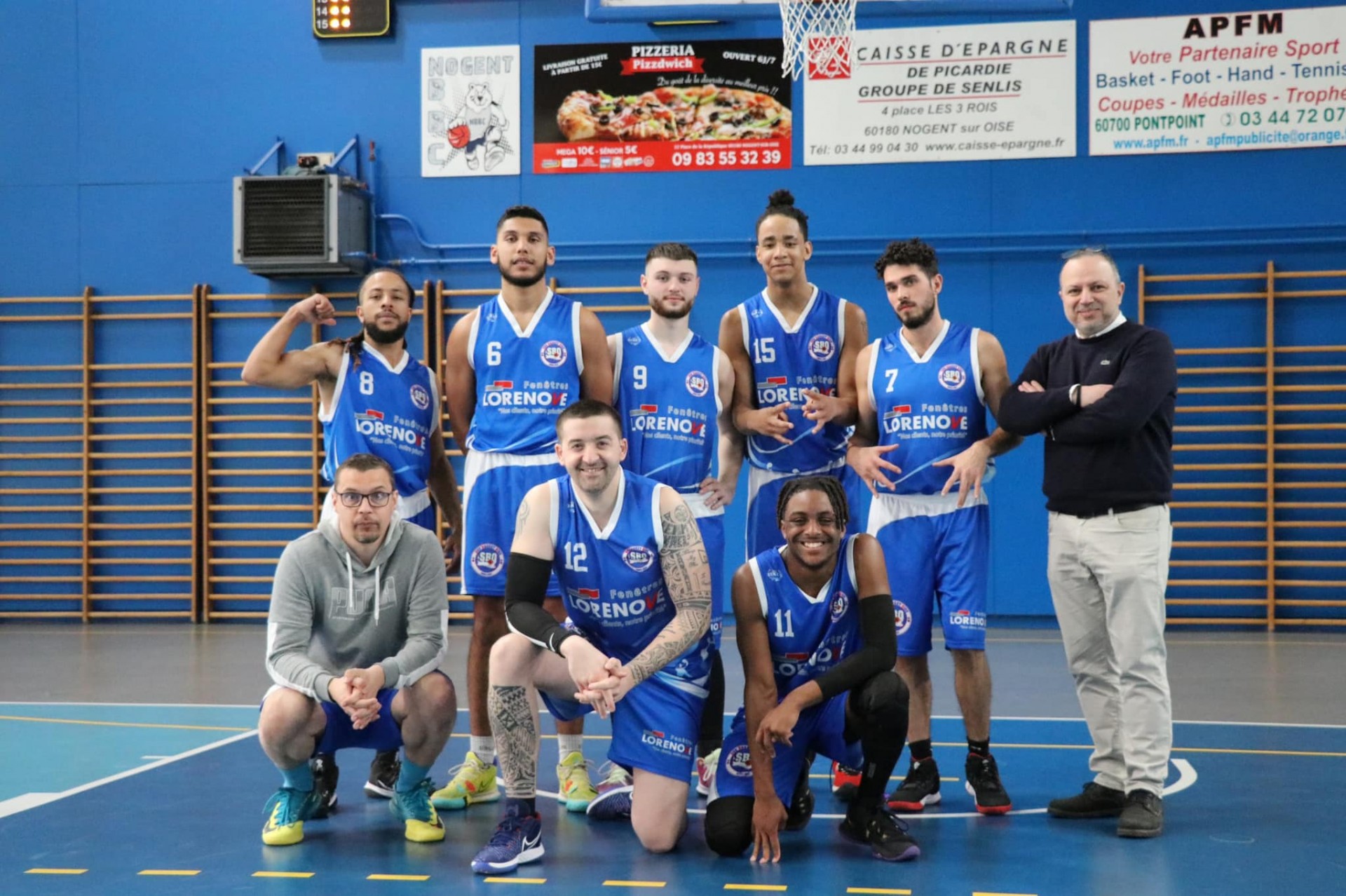 SENIORS MASCULINS SUD BASKET OISE Saison 21-22