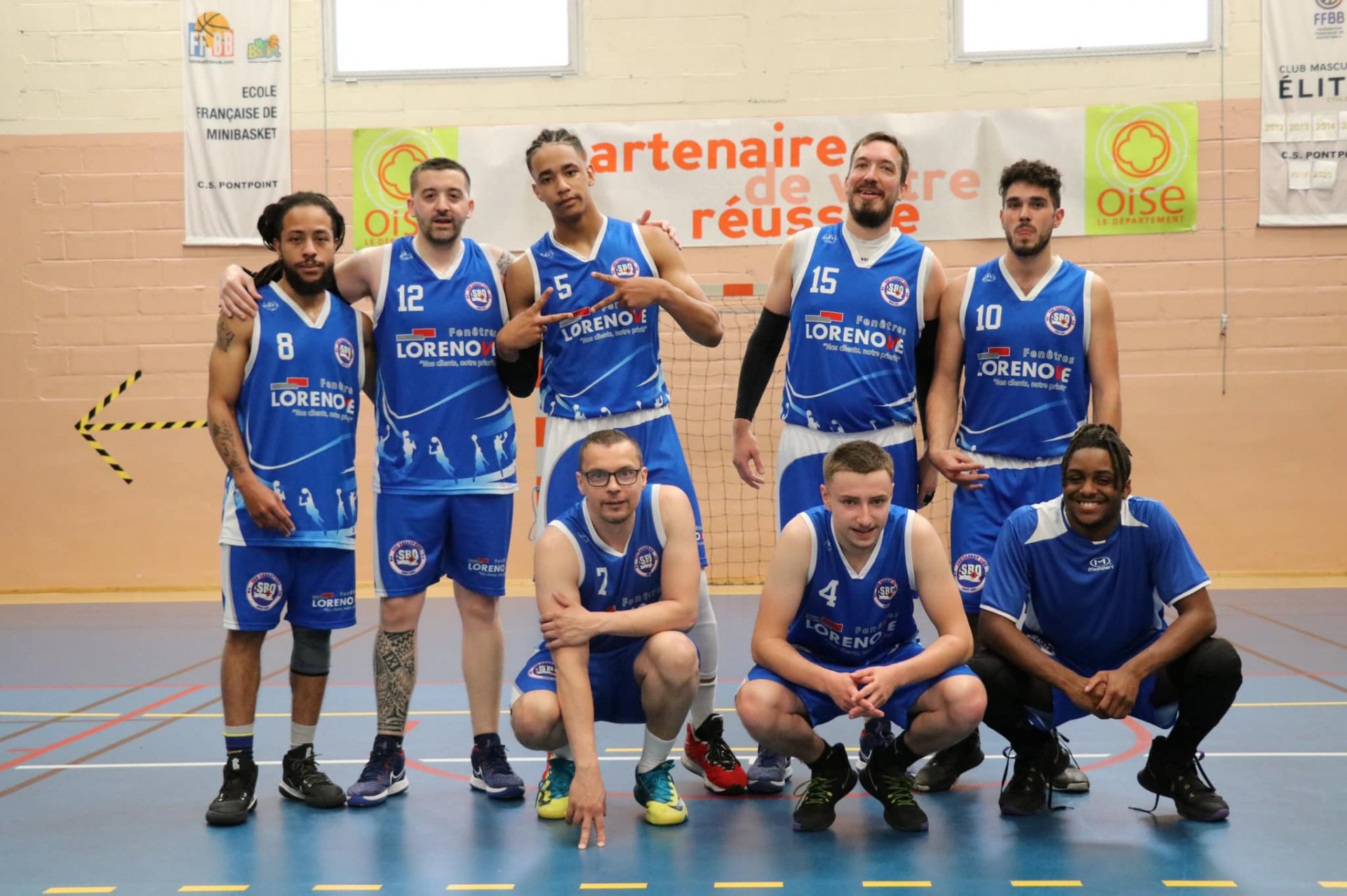 SENIORS MASCULINS SUD BASKET OISE Saison 21-22