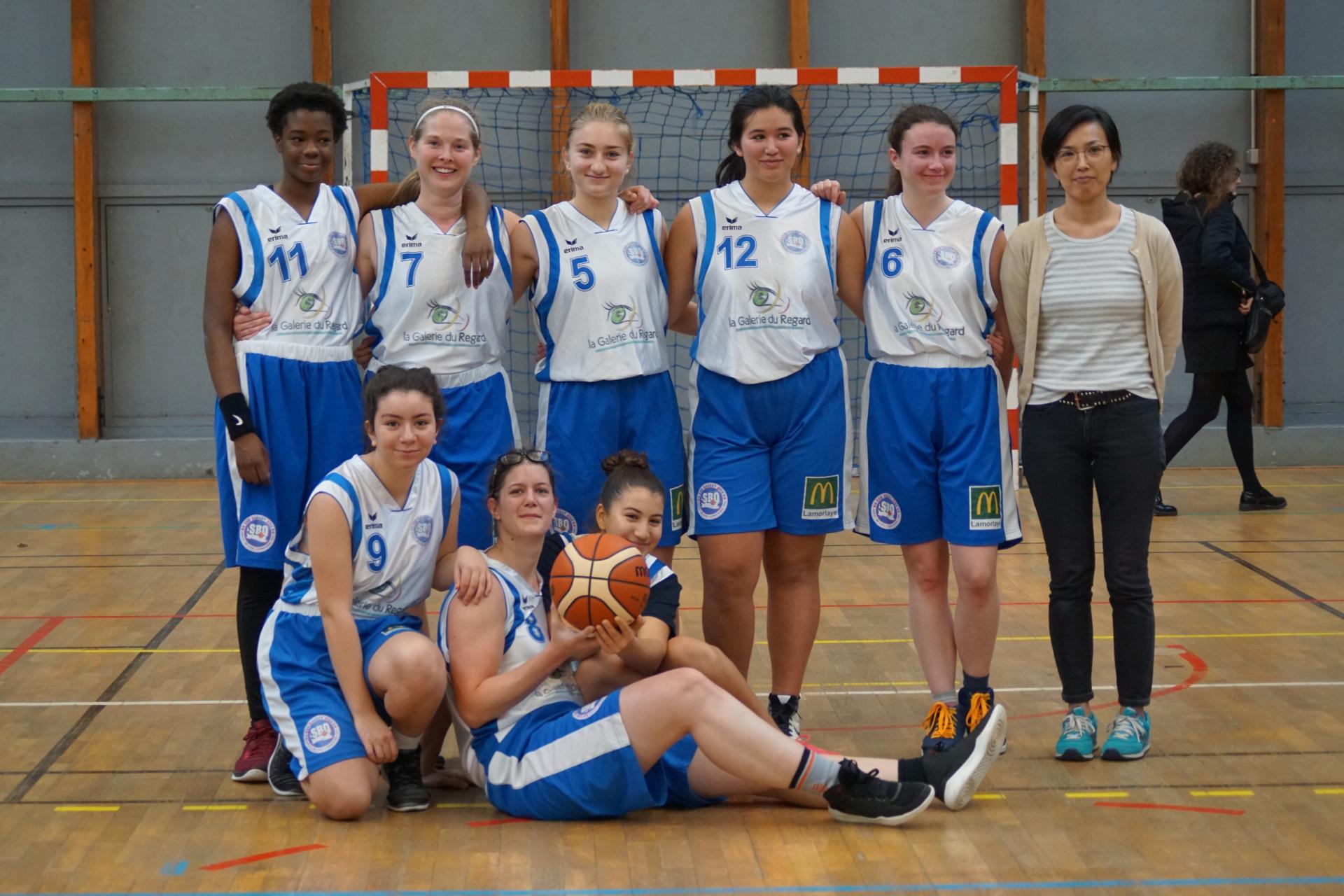 Seniors Filles Sud Basket Oise Saison 2018-2019