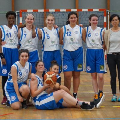 Seniors Filles Sud Basket Oise Saison 2018-2019