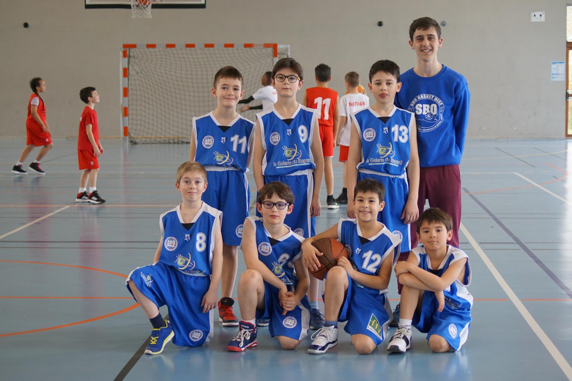 SUD BASKET OISE U11B LA CHAPELLE EN SERVAL