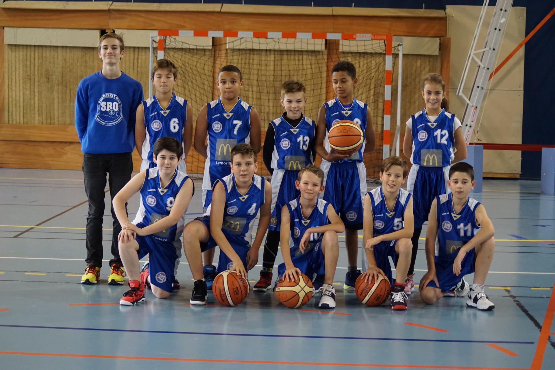 U13B Sud Basket Oise