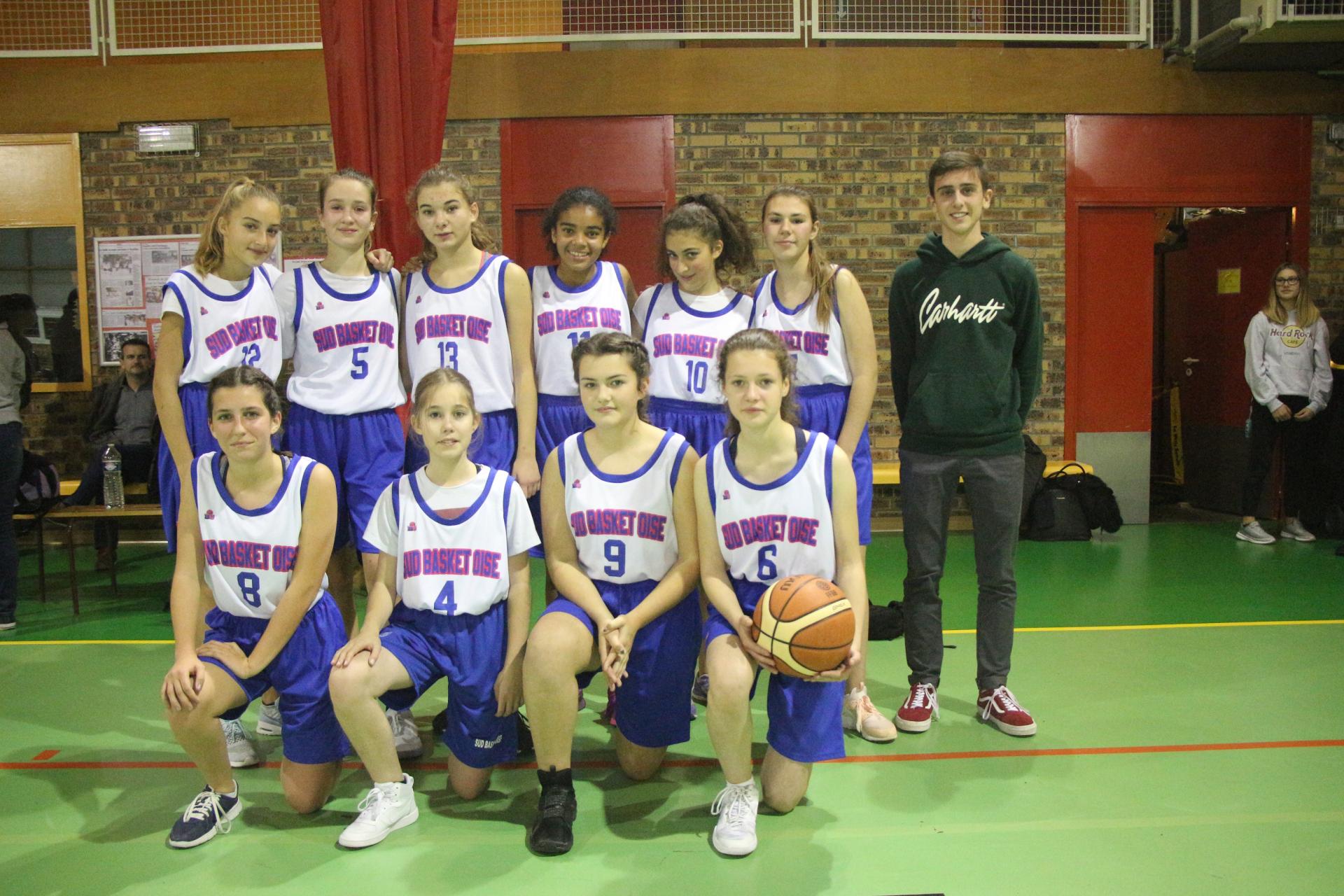 U15F Sud Basket Oise Saison 2018-2019