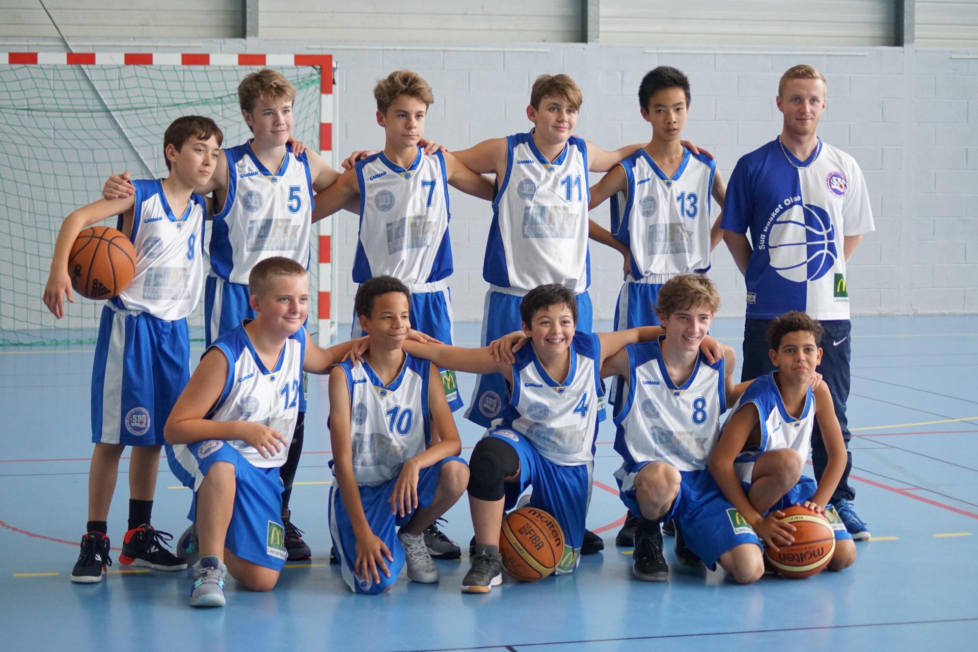 U15M SUD BASKET OISE TQD Gouvieux Saison 2018-2019