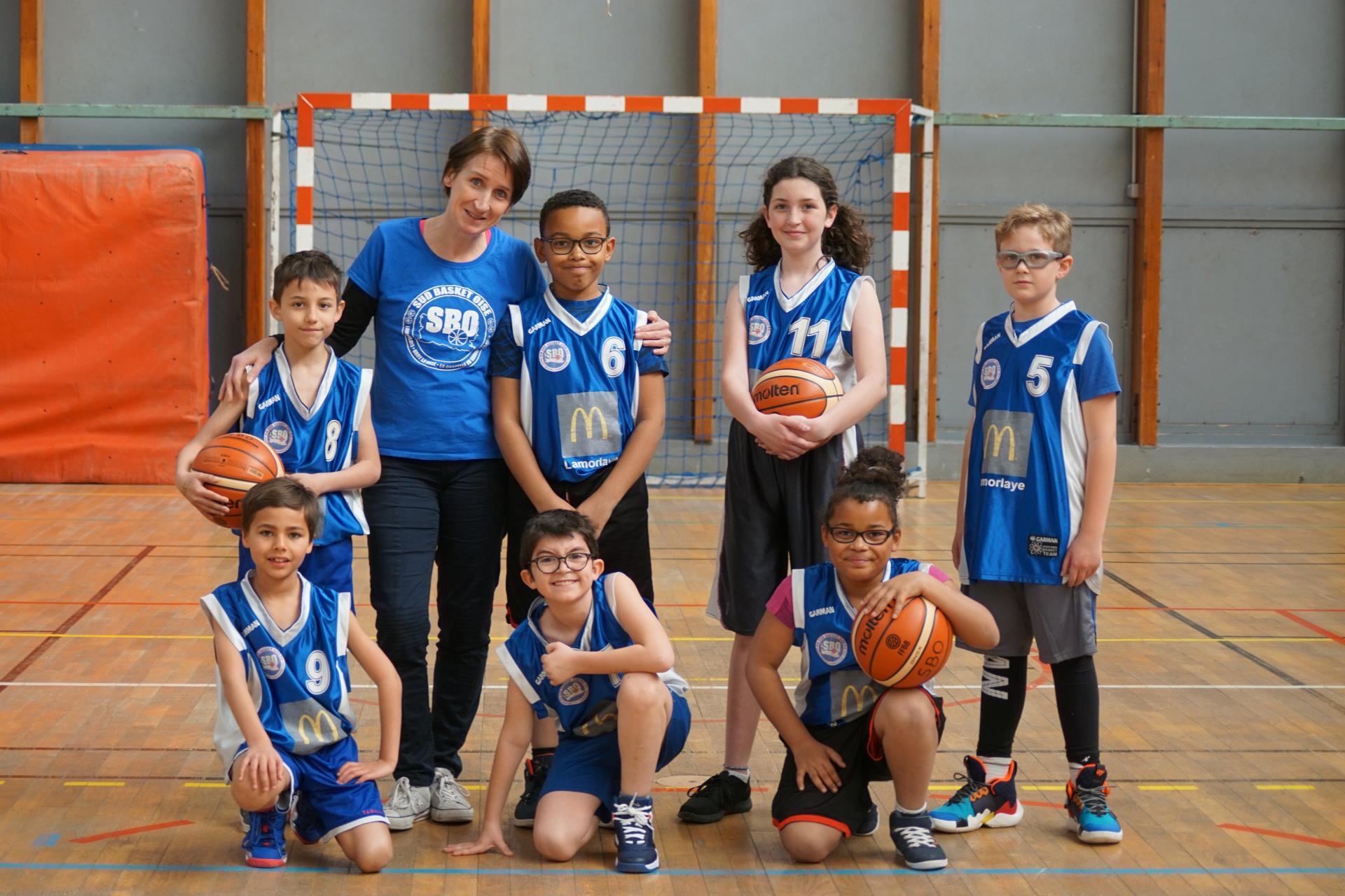 U11 Equipe 2 Sud Basket Oise Saison 2018-2019