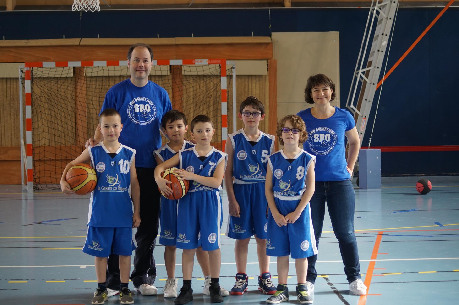 U11 Sud Basket Oise Saison 2018-2019