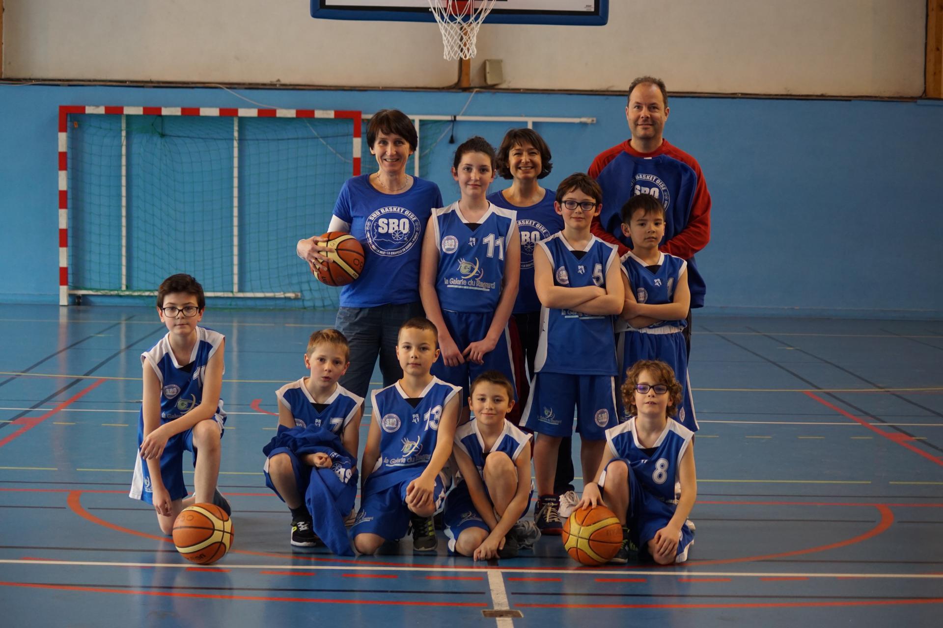 U11 Sud Basket Oise Saison 2018-2019