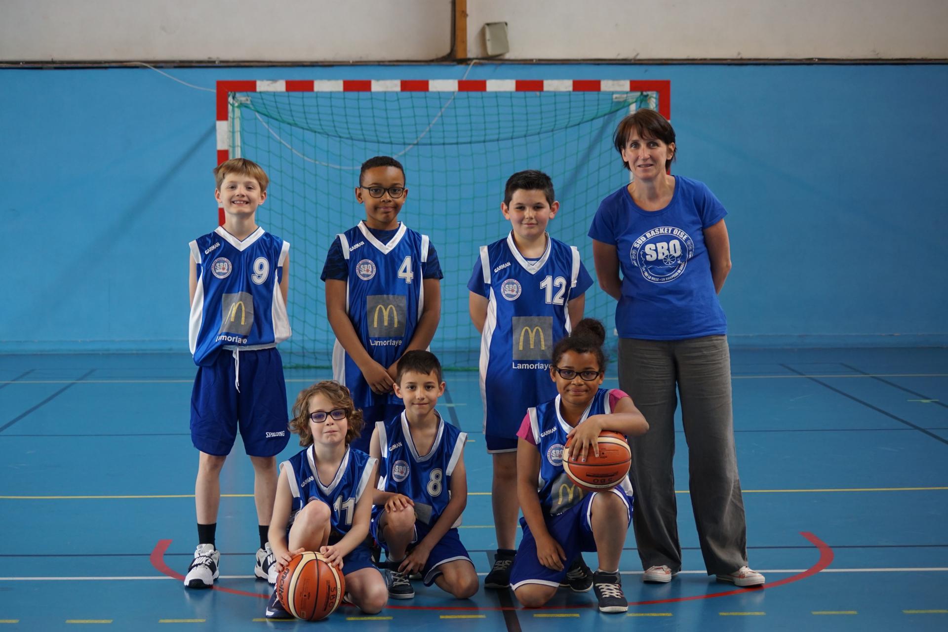 U11 Sud Basket Oise Saison 2018-2019