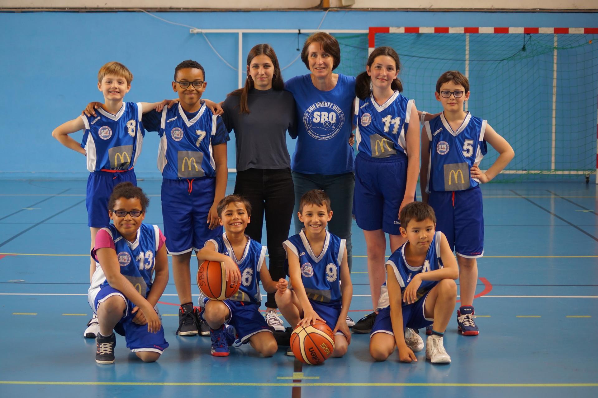 U11 Sud Basket Oise Saison 2018-2019