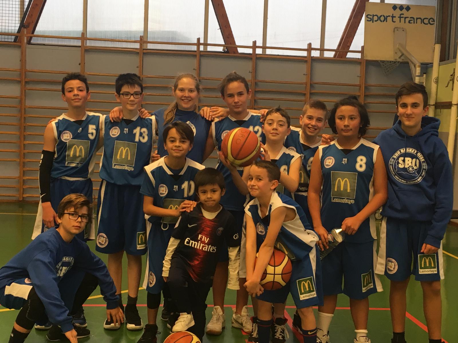 U13 Elite Sud Basket Oise