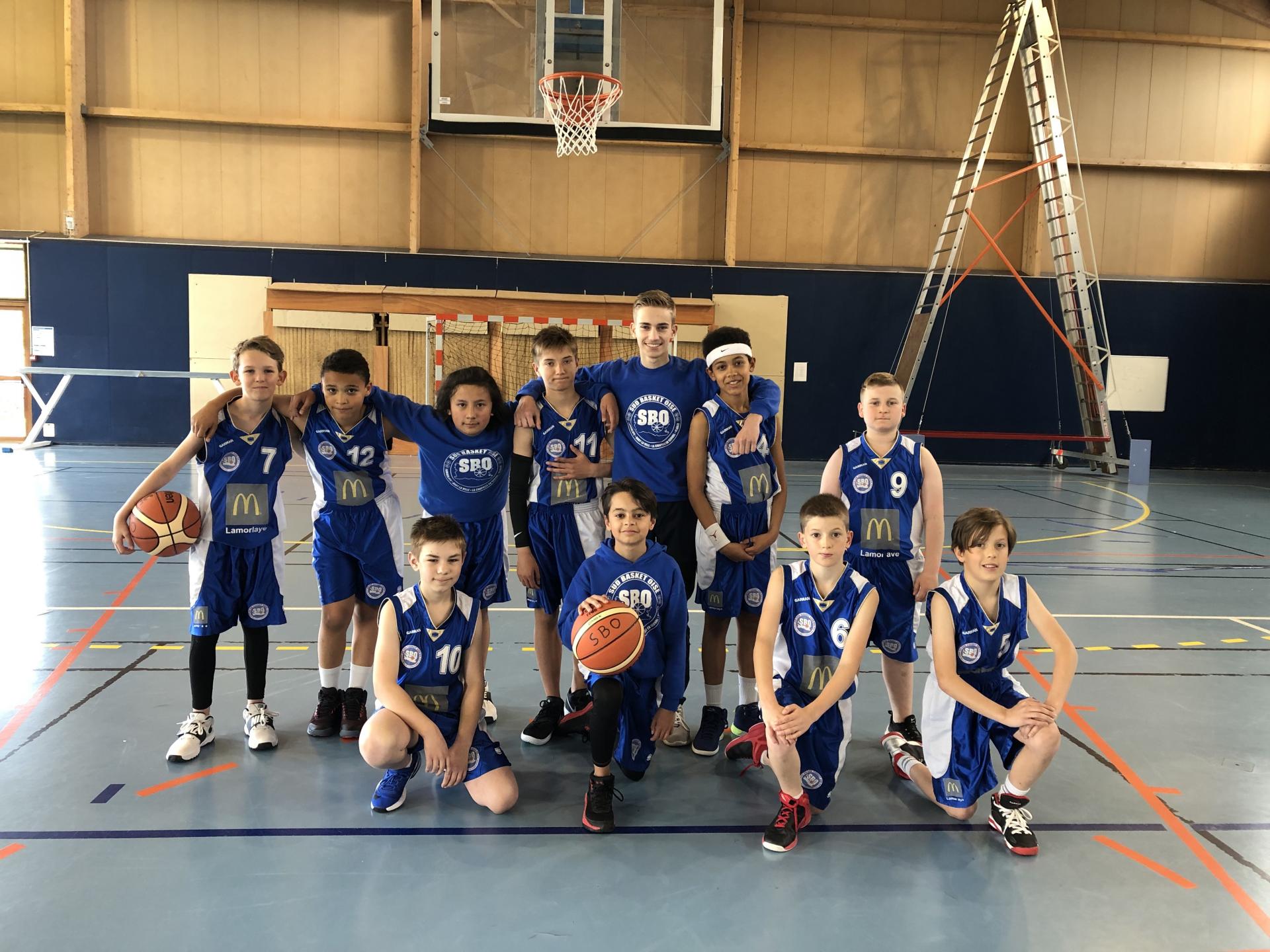 U13 Sud Basket Oise Saison 2018-2019
