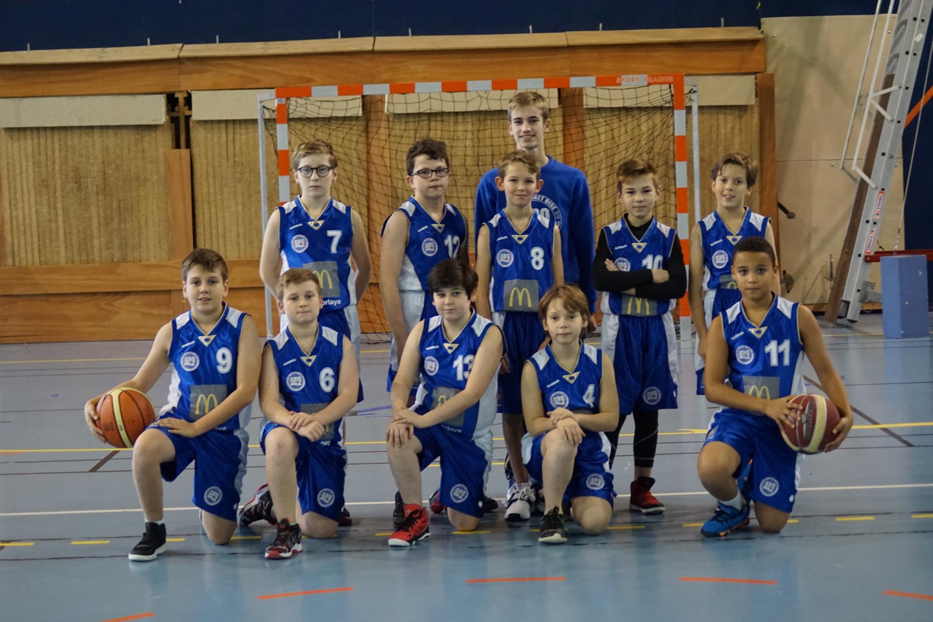 U13B Sud Basket Oise 