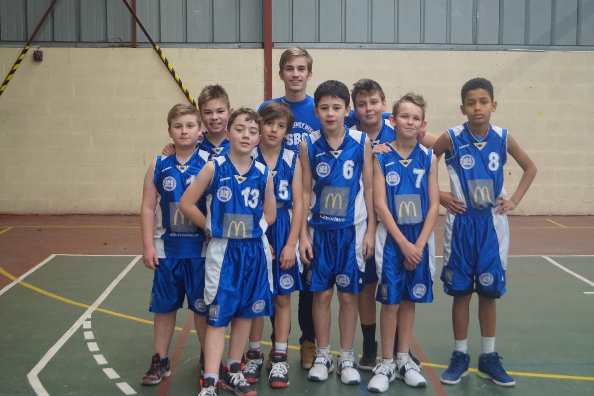 U13B Sud Basket Oise
