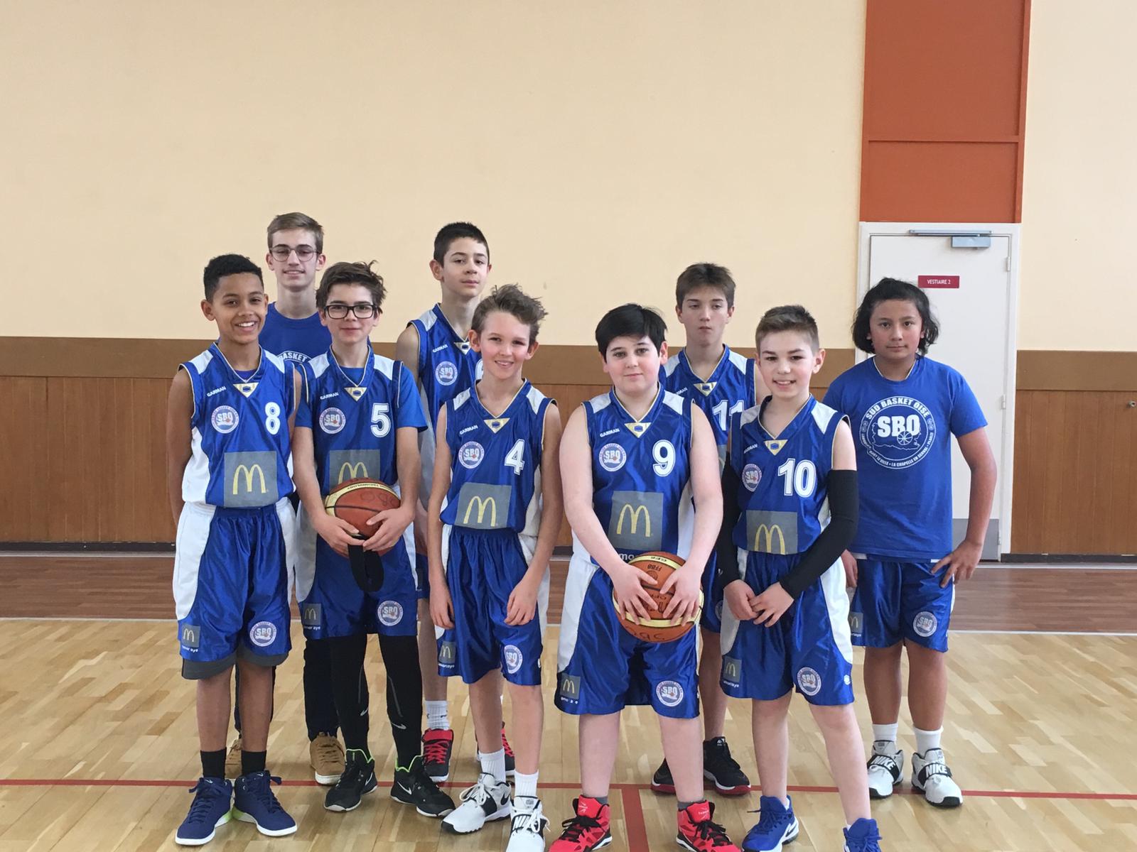 U13B Sud Basket Oise