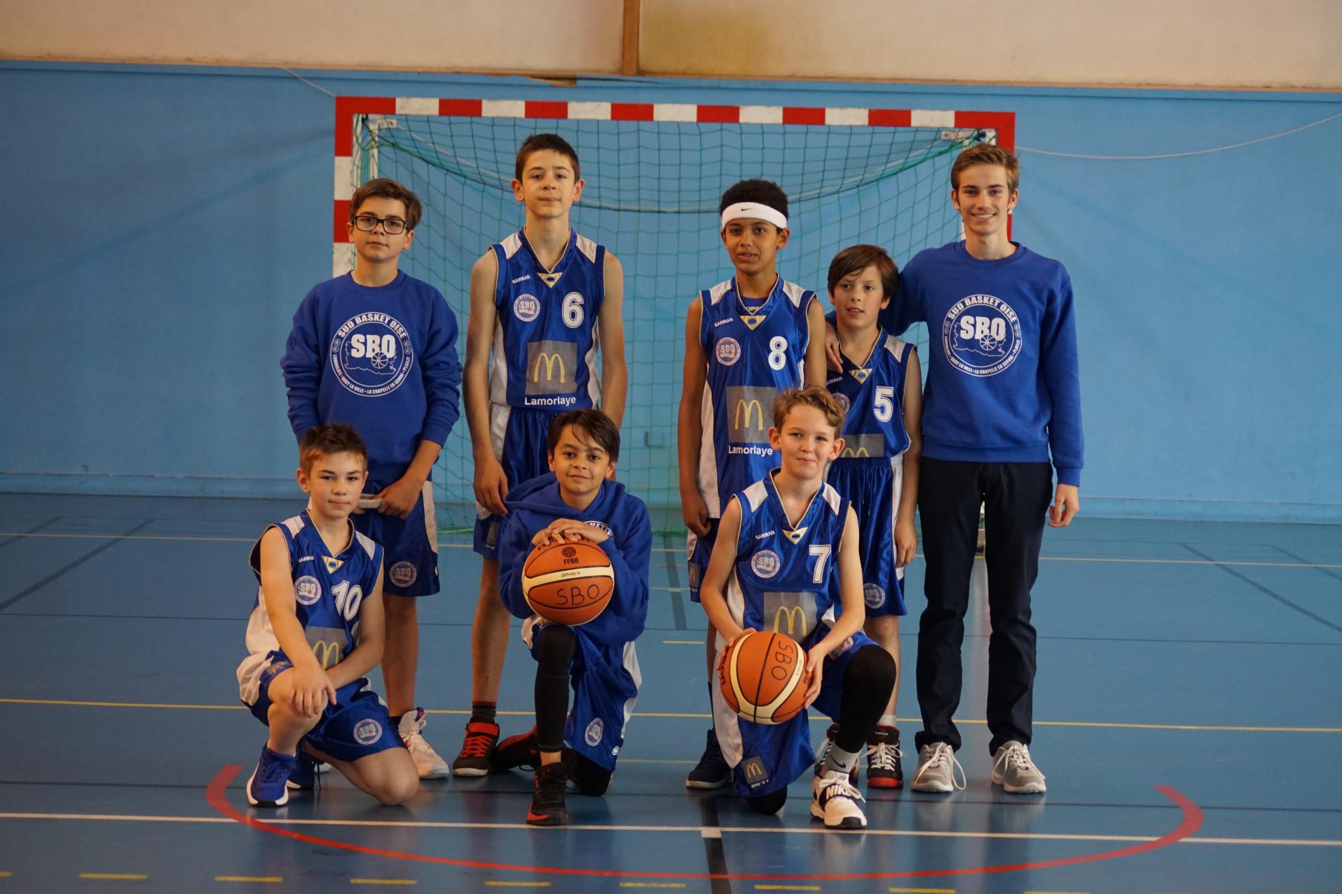 U13B Sud Basket Oise