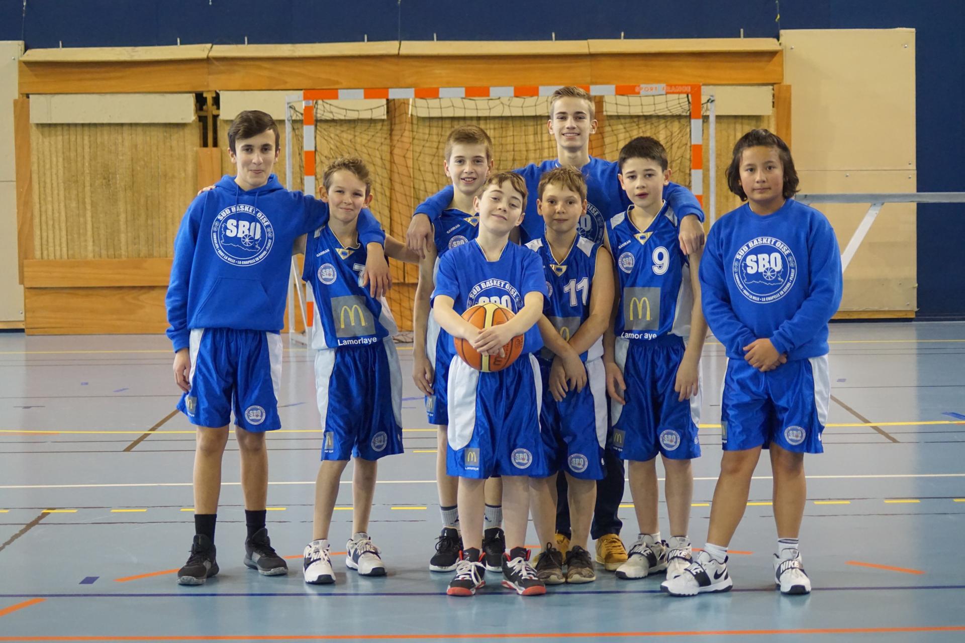 U13B SUD BASKET OISE LA CHAPELLE