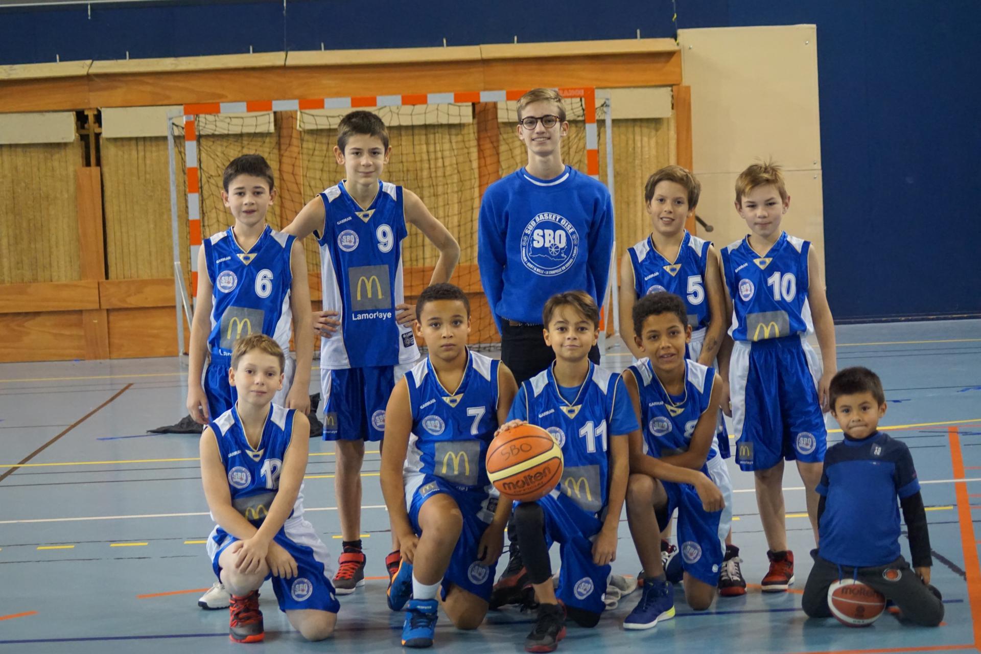 U13B Sud Basket Oise