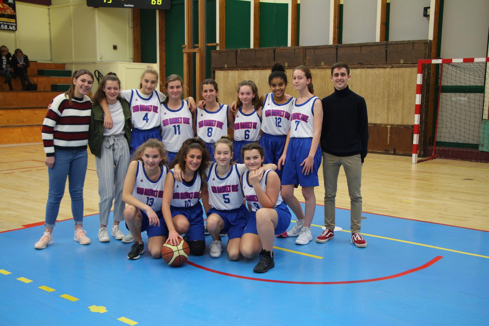 U15F Sud Basket Oise Saison 2018-2019