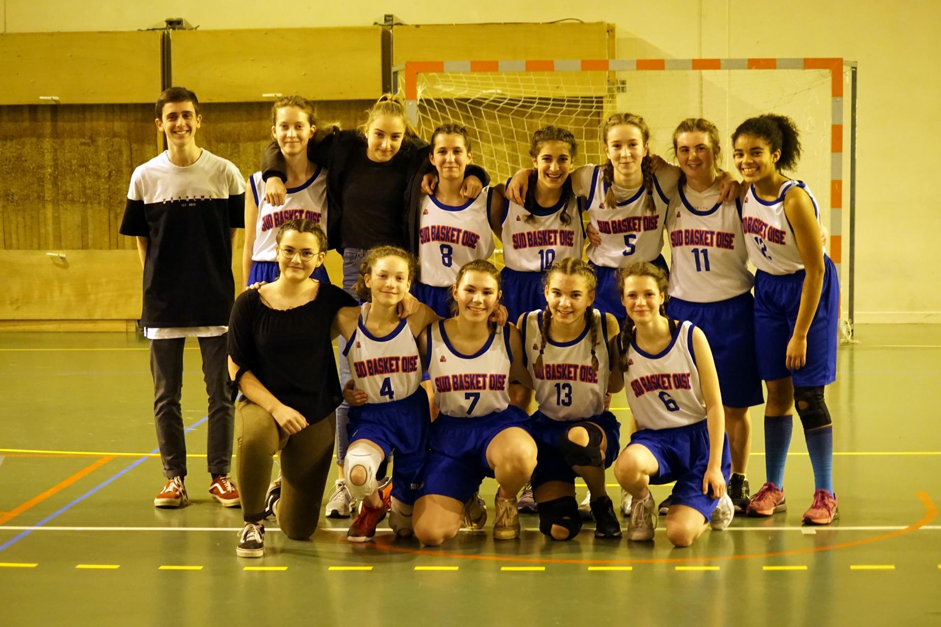 U15F SUD BASKET OISE Saison 2018-2019