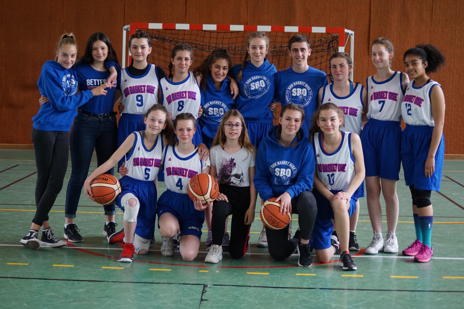 U15F Sud Basket Oise Saison 2018-2019