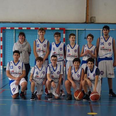 U15M équipe B Sud Basket Oise