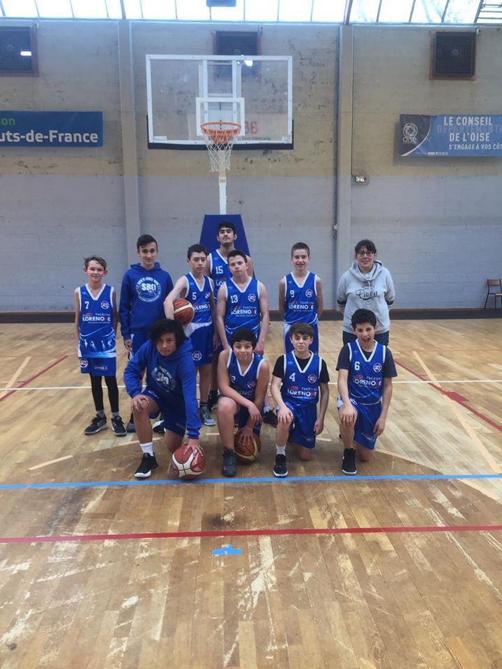 U15M équipe B Sud Basket Oise