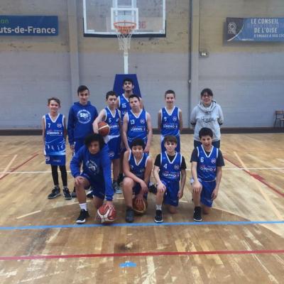 U15M équipe B Sud Basket Oise