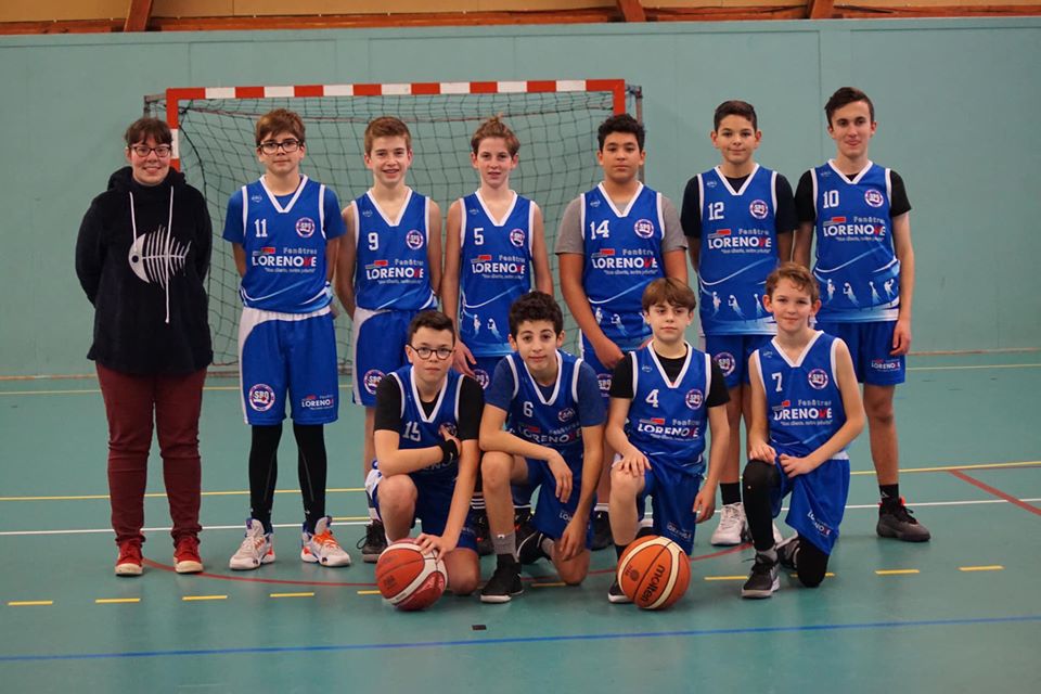 U15M équipe B Sud Basket Oise