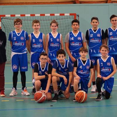 U15M équipe B Sud Basket Oise