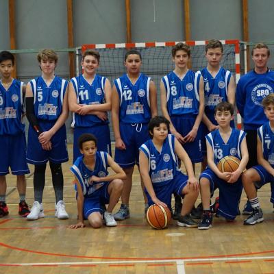 U15M Sud Basket Oise Saison 2018-2019