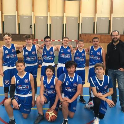 U15M Sud Basket Oise Saison 2019-2020