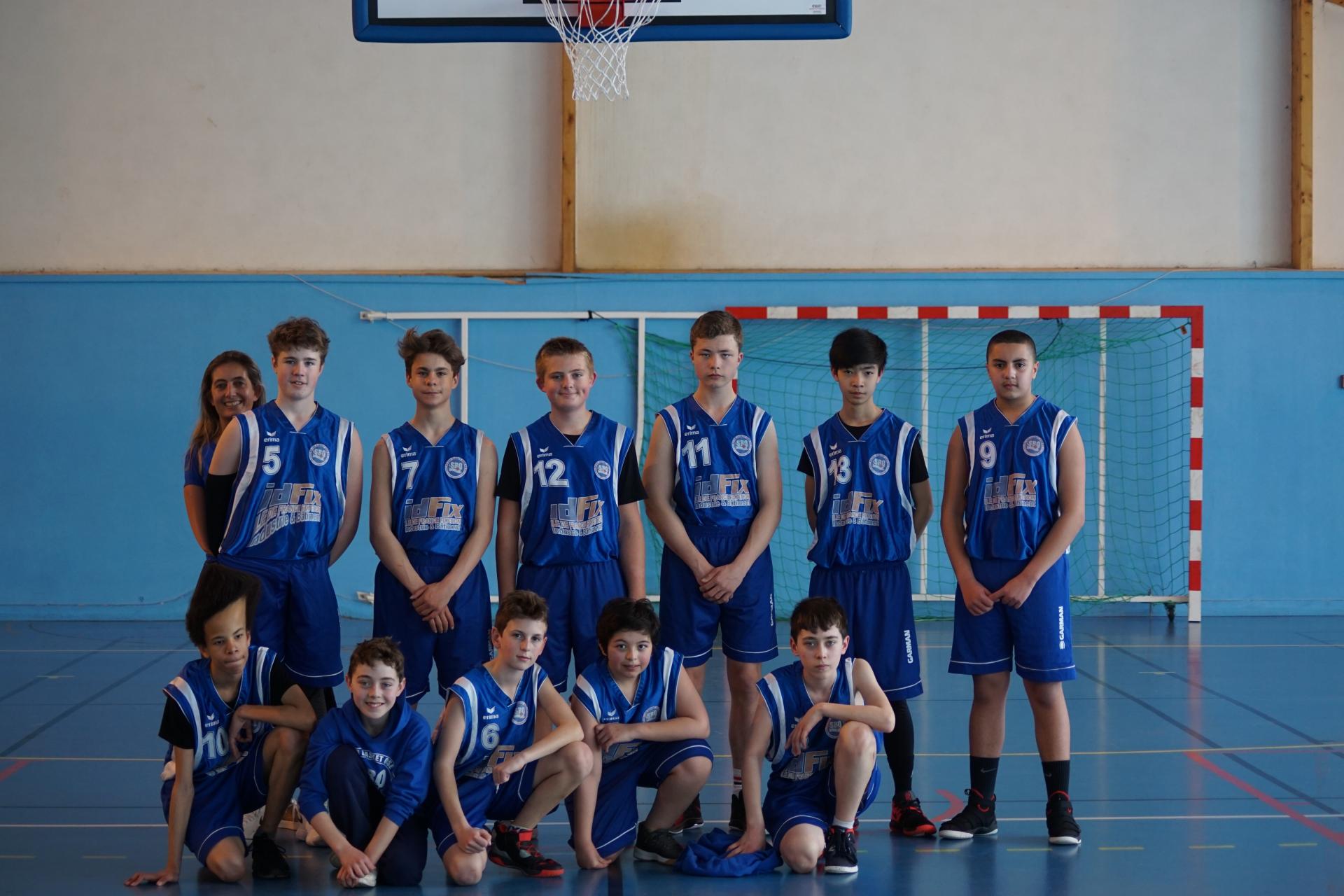 U15M Sud Basket Oise Lamorlaye Saison 2018-2019