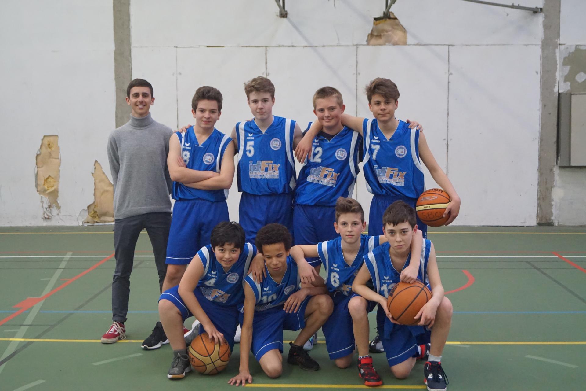 U15M Sud Basket Oise Saison 2018-2019