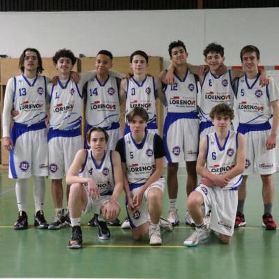 U17 sud basket oise decembre 2022