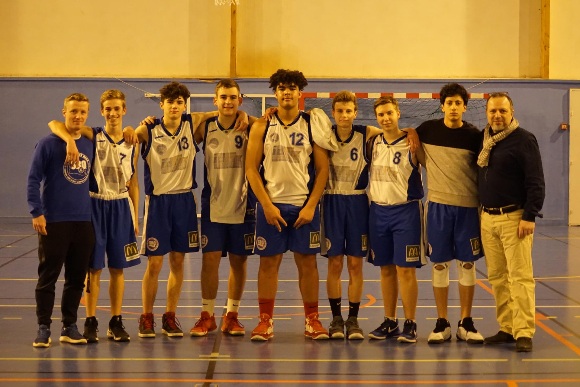 U17M Lamorlaye Sud Basket Oise