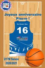 Anniversaire sud basket oise pierre u17m